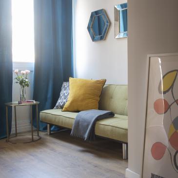 Décoration de la chambre supérieure du The Conica Deluxe B&B Barcelona