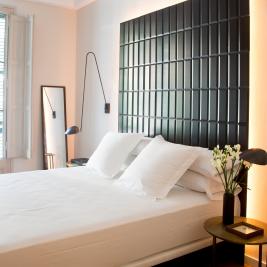 Letto all'hotel The Conica Deluxe B&B nel centro di Barcellona