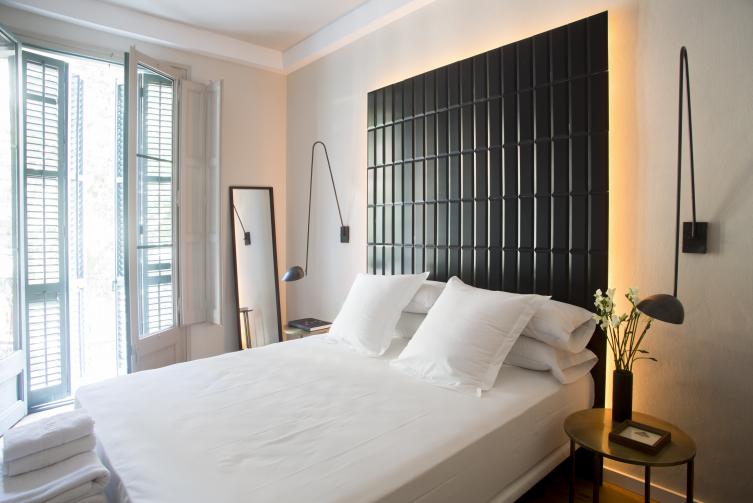 Habitación Doble con balcón en el centro de Barcelona